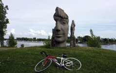 Rental-bike-next-to-artwork-at-the-Lachine-Canal-in-Montreal-750.jpg
