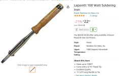 2022-09-03 13_27_31-Amazon.com_ Leponitt 100 Watt Soldering Iron _ Tools & Home Improvement.png