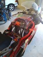 Enclosure test fit in bike.jpg
