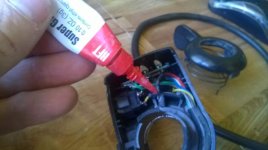 adding glue to hold the sensor in place.jpg