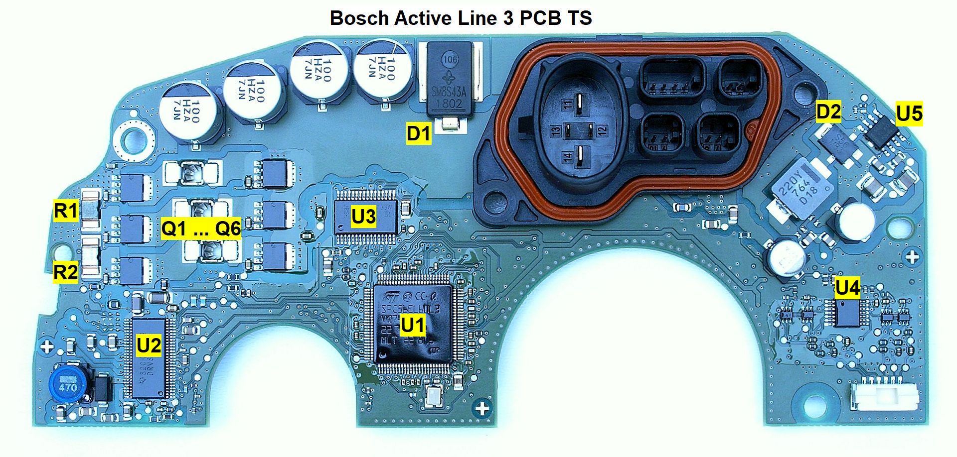 Bosch Active Line 3 mid-drive motor tear down | Endless Sphere DIY EV Forum