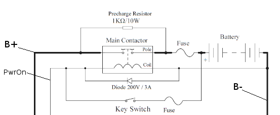 Noob installing kelly controller, whats a precharge circuit? | Endless  Sphere DIY EV Forum